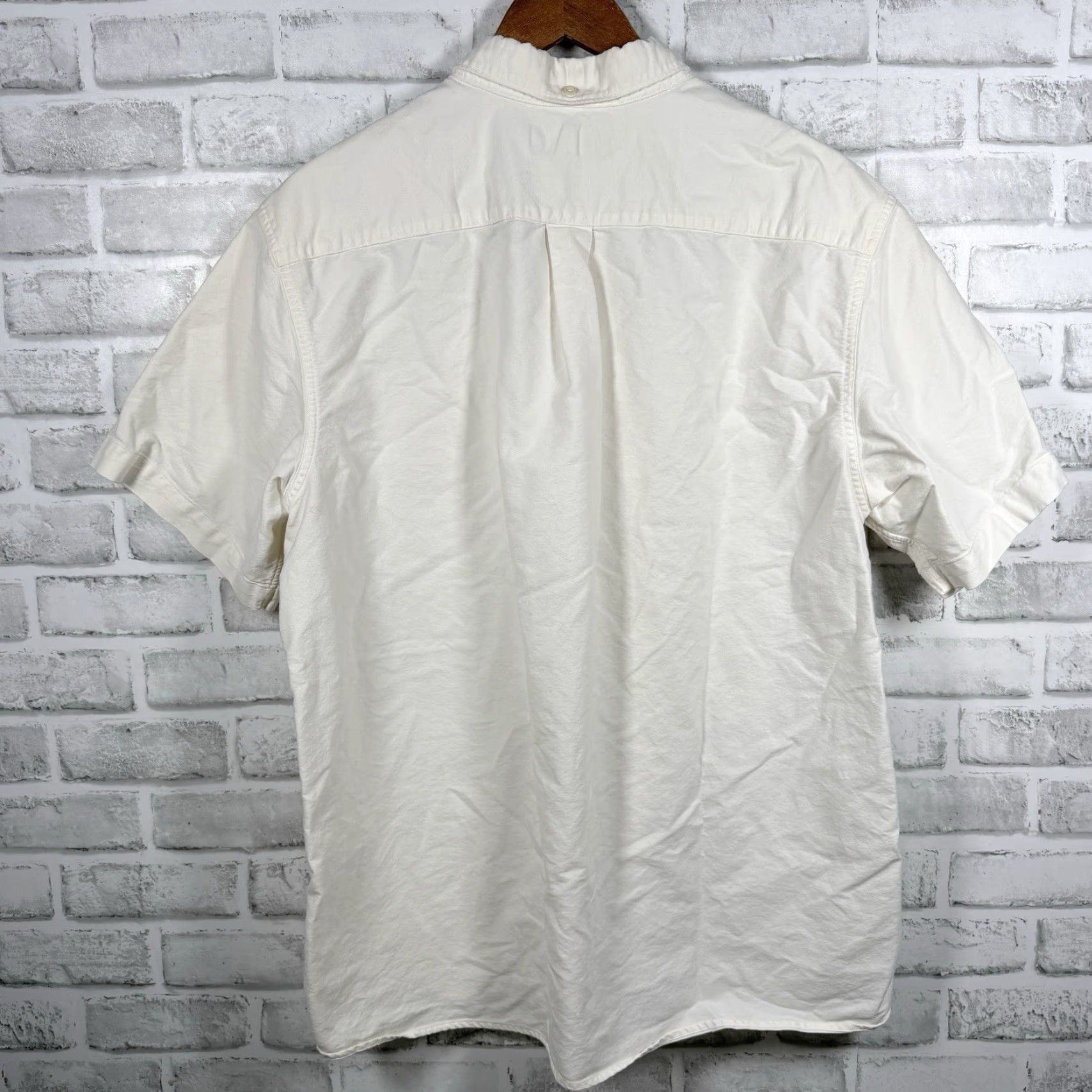 Ralph Lauren Ralph Lauren White Short Sleeve Button Down Shirt Mens Size XL Button-Up Button-Down Collar Casual Wear Regular XS? Size US XL / EU 56 / 4 - 5 Thumbnail