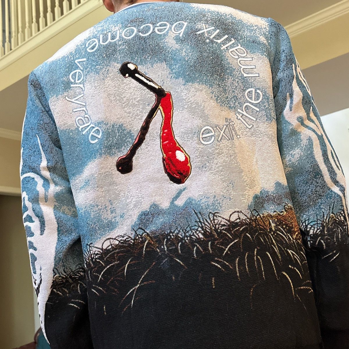 Other VERYRARE Crucified//Butterfly Jacquard Crewneck Size US S / EU 44-46 / 1 - 2 Thumbnail
