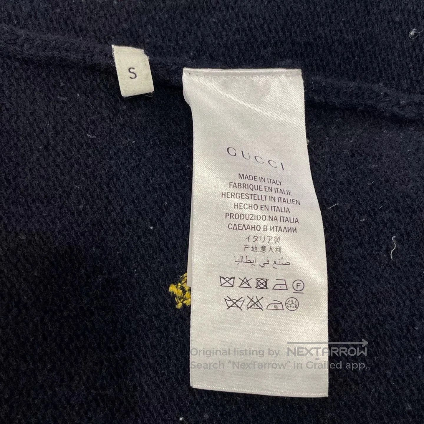 Gucci Gucci Embroidered Print Sweater. Size S / US 4 / IT 40 - 6 Thumbnail