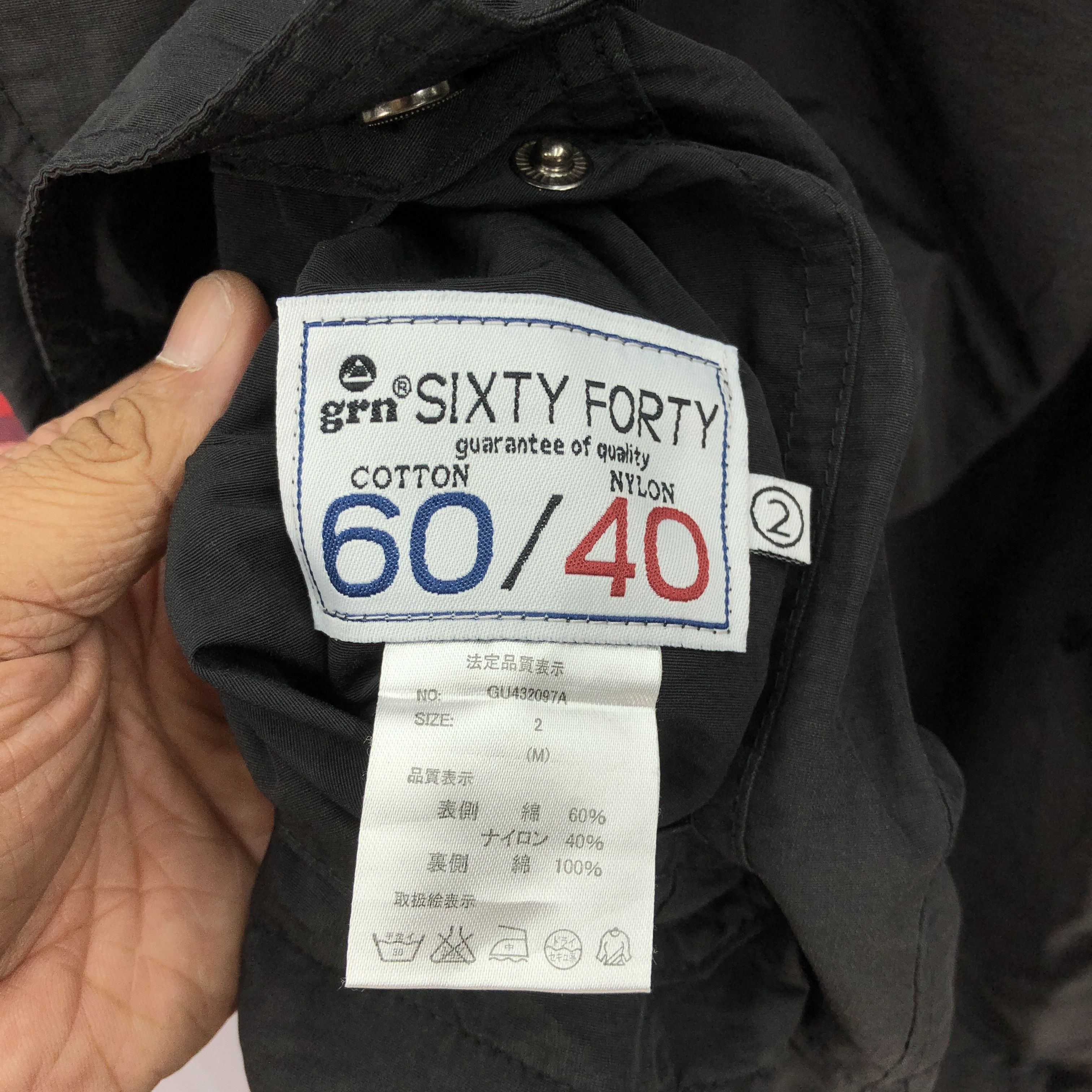 If Six Was Nine × Japanese Brand × Vintage Sixty Forty Checkered Reversible Zip Up Hoodie Jackets Size US M / EU 48-50 / 2 - 9 Thumbnail