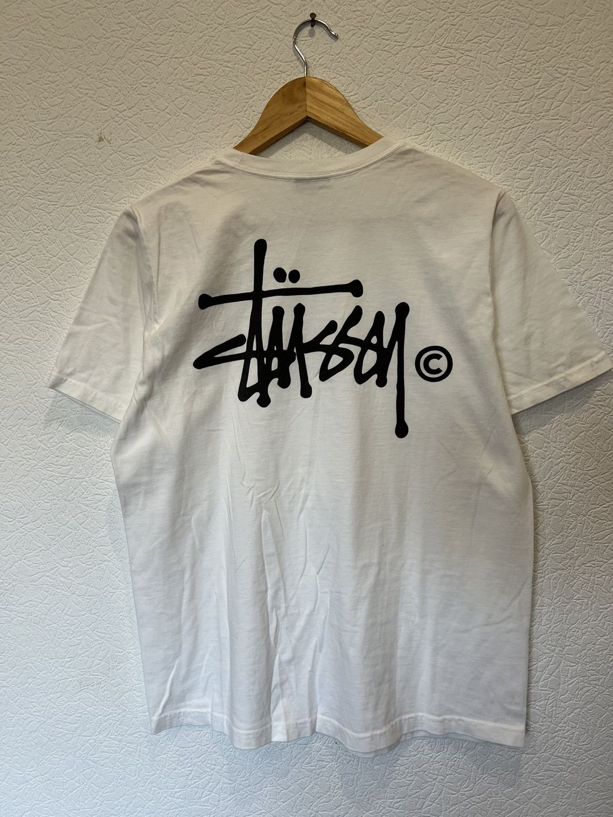 Stussy × Vintage Vintage Stussy White T Shirt Tee Sk8 Size US S / EU 44-46 / 1 - 1 Thumbnail