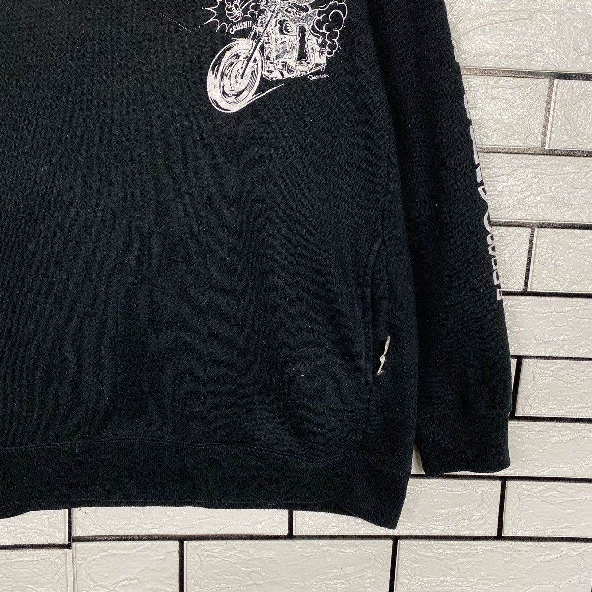 Japanese Brand Vintage Hoodie Pull Over Cartoon Punk Design Biker Size US L / EU 52-54 / 3 - 6 Thumbnail