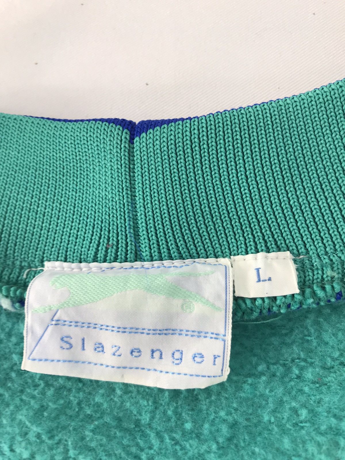 Japanese Brand × Vintage Vintage Sweater Cardigan Slazenger Button Up Style Size US L / EU 52-54 / 3 - 6 Thumbnail