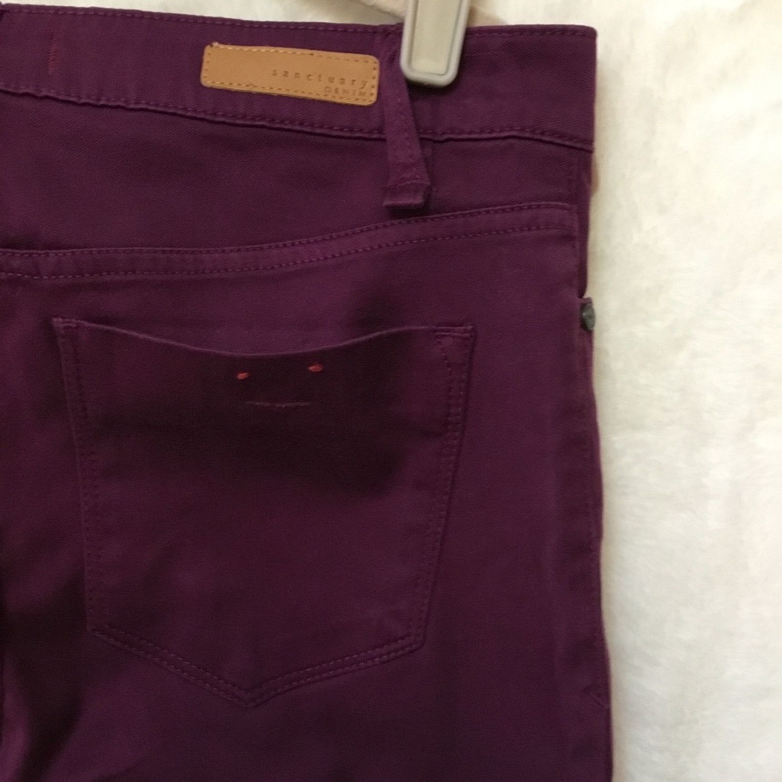 Other Sanctuary Maroon Charmer Jean Size 27" / US 4 / IT 40 - 5 Thumbnail