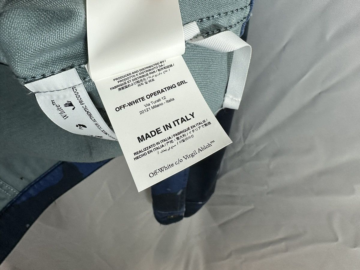 Off-White Off whote camo denim jacket Size US M / EU 48-50 / 2 - 12 Thumbnail
