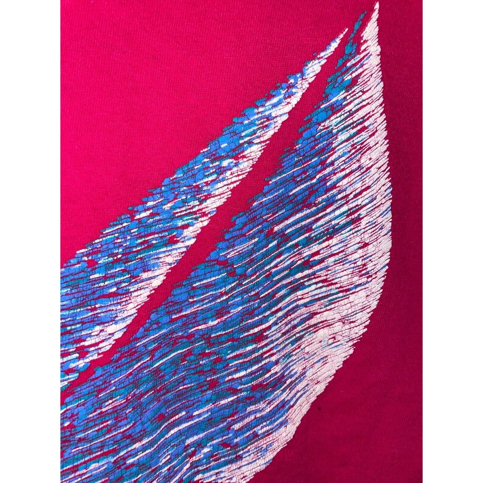 Fruit Of The Loom Vintage Oregon Coast Shirt Sailboat Sail Boat Pink Tee 90s X Size US XL / EU 56 / 4 - 7 Thumbnail
