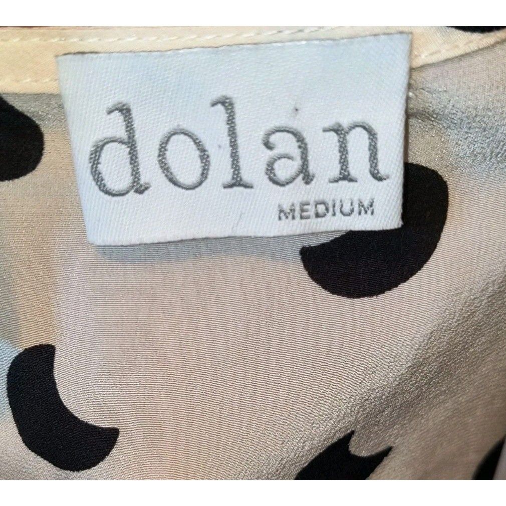 Anthropologie Anthropologie Dolan Silk Eclipse Moon Blouse Size Med Size M / US 6-8 / IT 42-44 - 3 Thumbnail