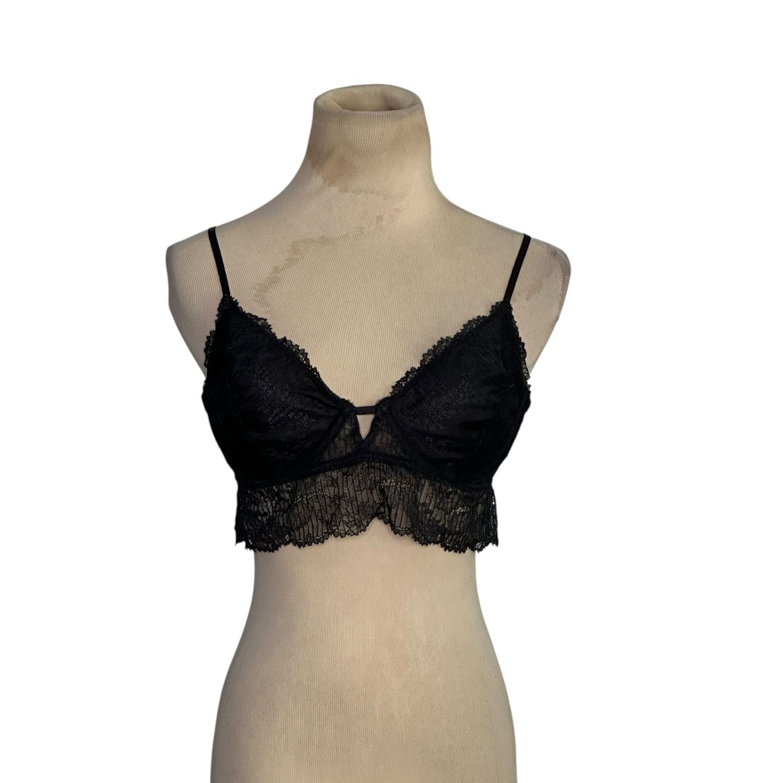Free People Free People Intimately black lace underwire bra size Medium Size M / US 6-8 / IT 42-44 - 10 Thumbnail