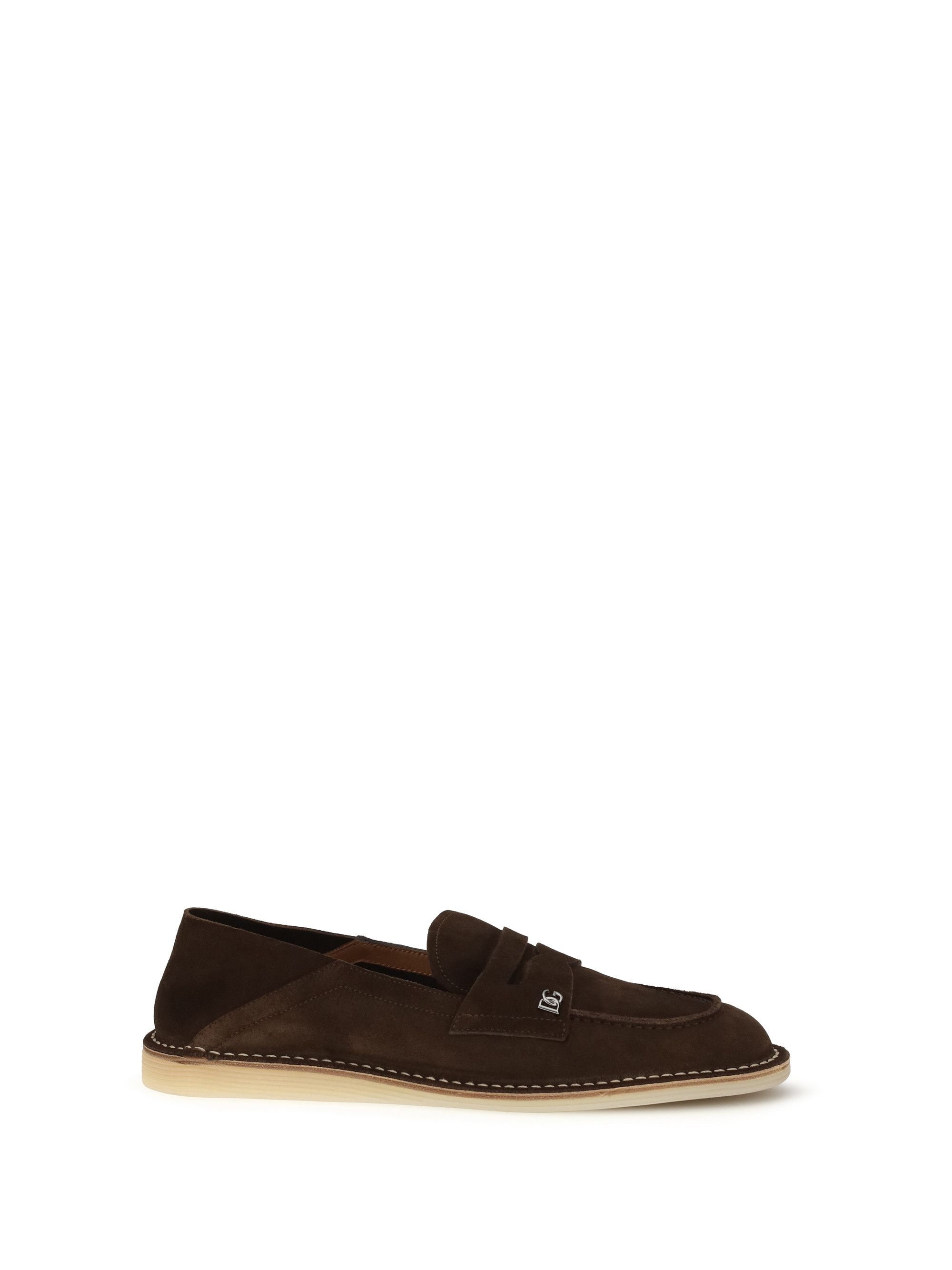 Dolce & Gabbana Suede Loafers Size US 12 / EU 45 - 1 Thumbnail