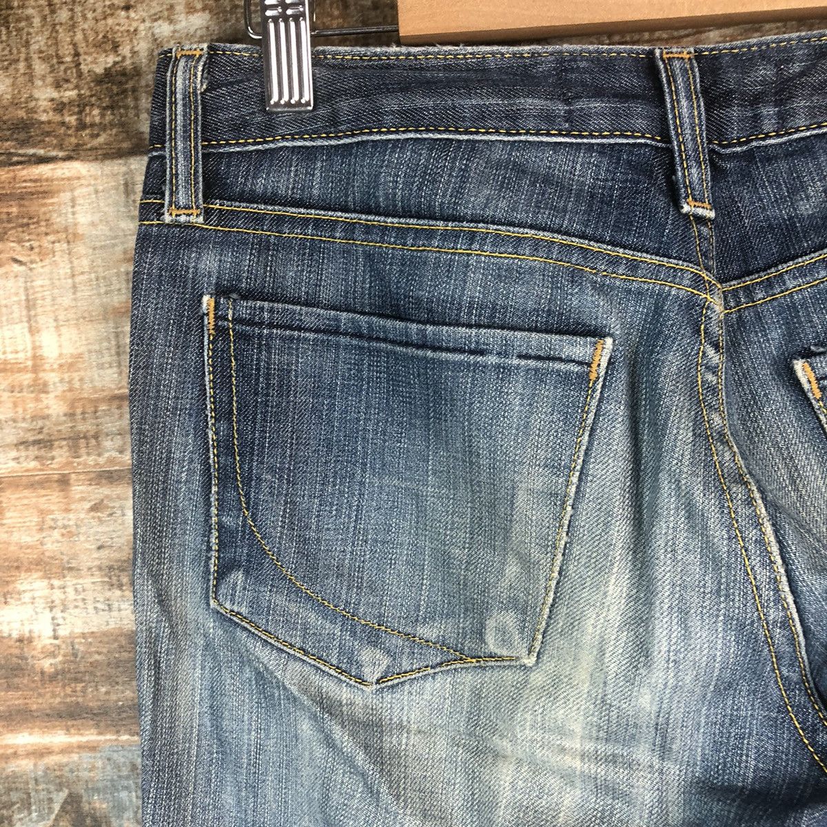 Paper Denim & Cloth DL Paper Denim & Cloth Blue Denim Pants #C256 Size US 27 - 17 Thumbnail
