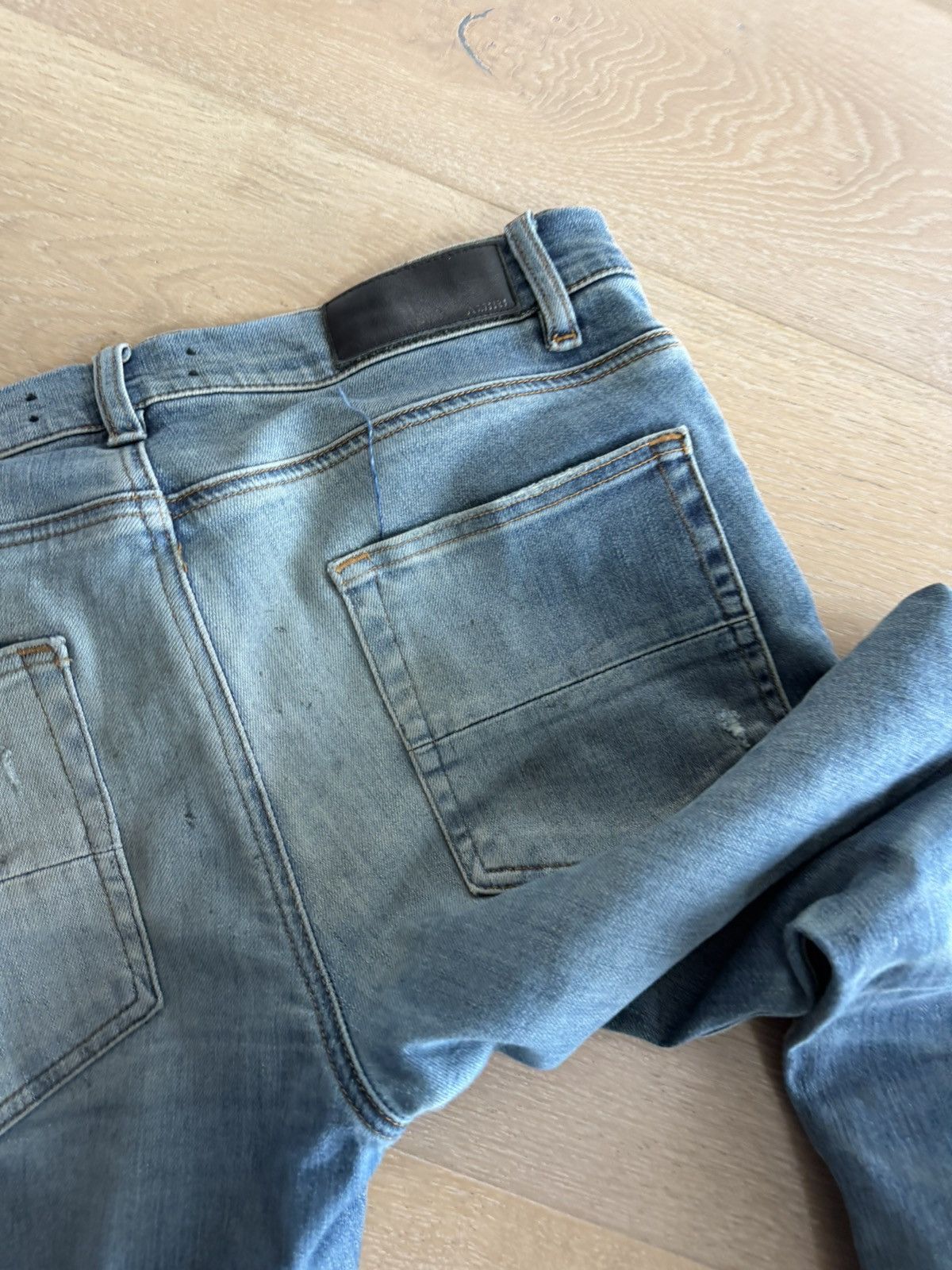 Amiri Amiri Jean Size US 32 / EU 48 - 6 Thumbnail