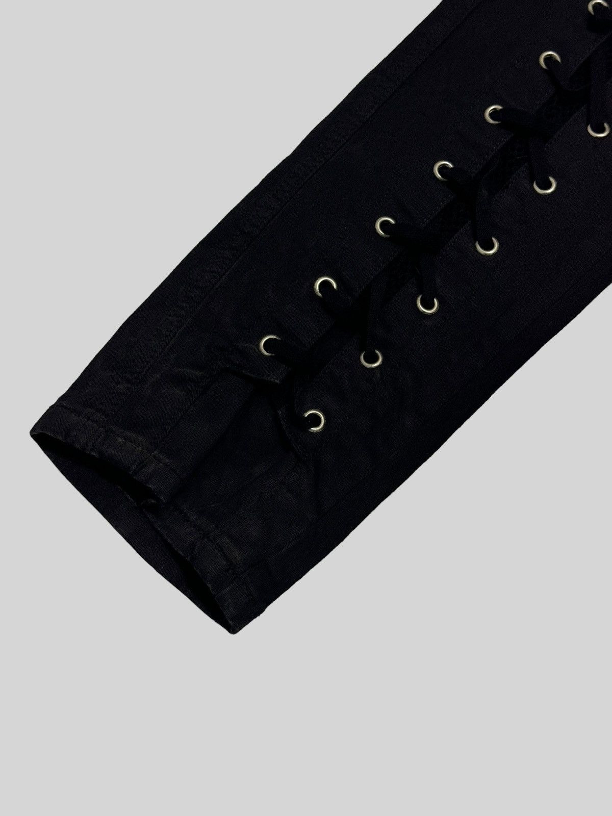 Tornado Mart ROYAL BONES LACED PUNK SEXY BONDAGE STYLE PANT Size US 33 - 5 Thumbnail