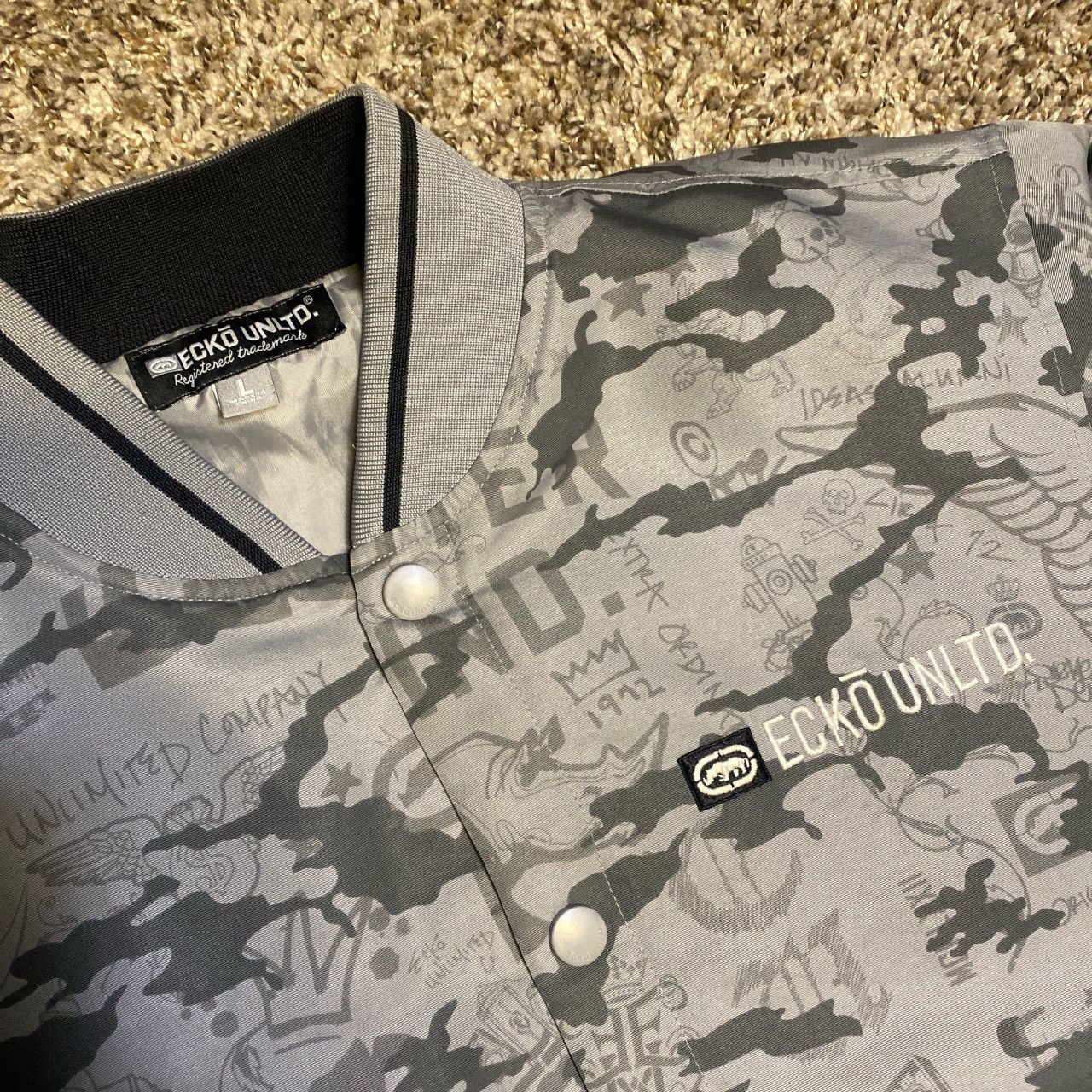 Ecko Unltd. × Vintage Y2k Echo Jacket Size US L / EU 52-54 / 3 - 2 Thumbnail