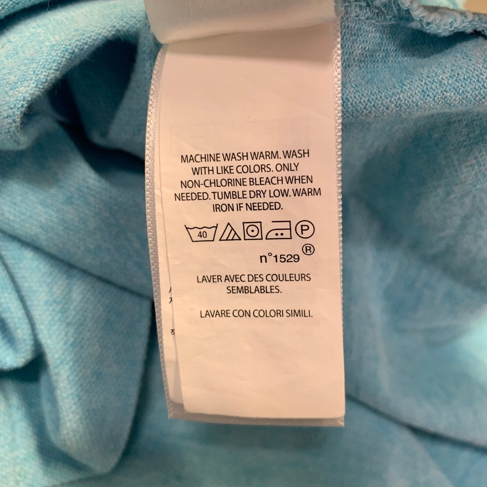 Polo Ralph Lauren Size XL Blue Heather Cotton Half Placket Polo Size US XL / EU 56 / 4 - 6 Thumbnail
