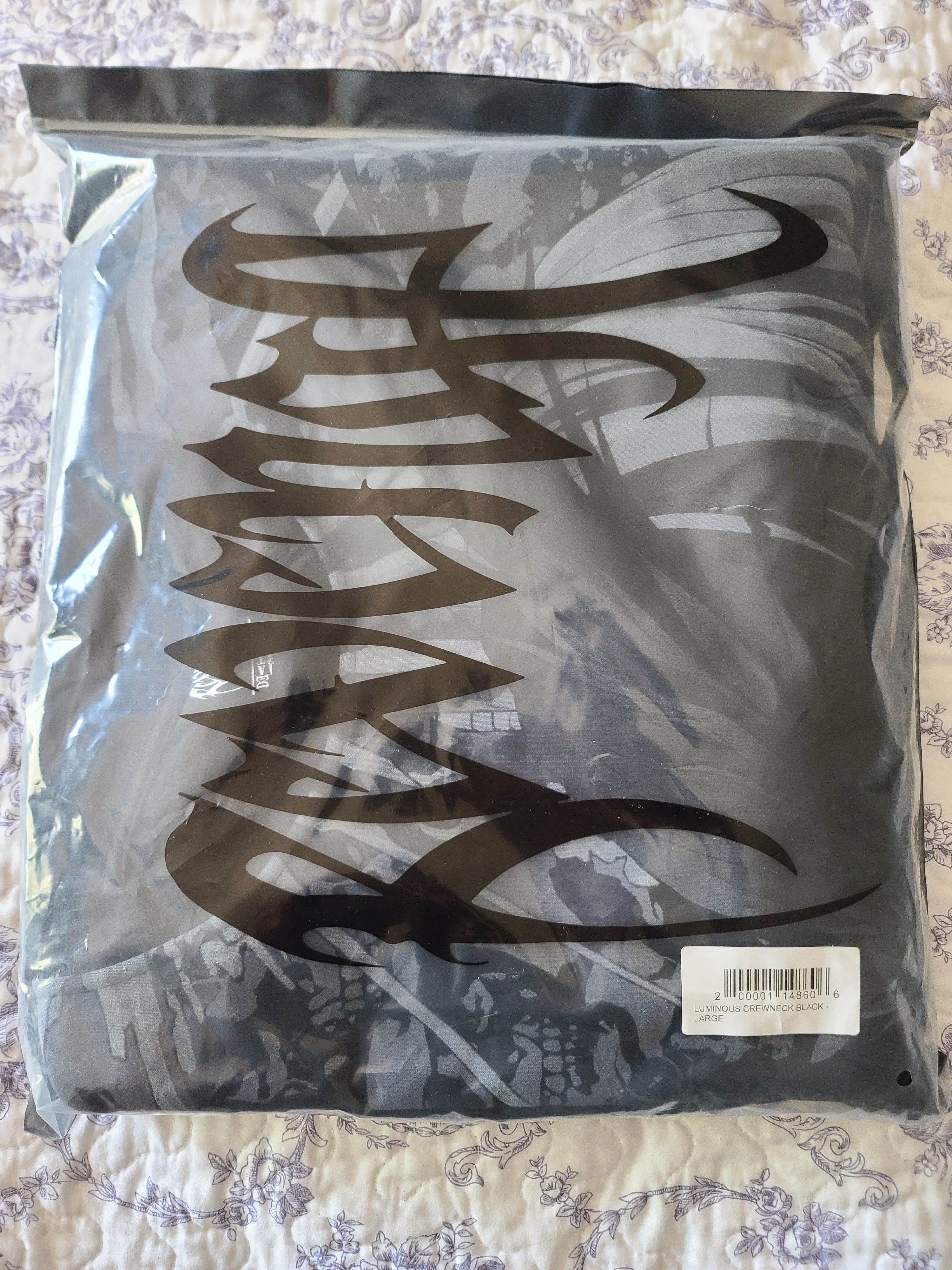 Revenge (L) Revenge x Death Note LUMINOUS CREWNECK BLACK Size US L / EU 52-54 / 3 - 8 Thumbnail