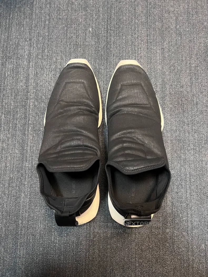 Rick Owens Rick Owens Wax-coated sneakers Size US 9 / EU 42 - 2 Thumbnail