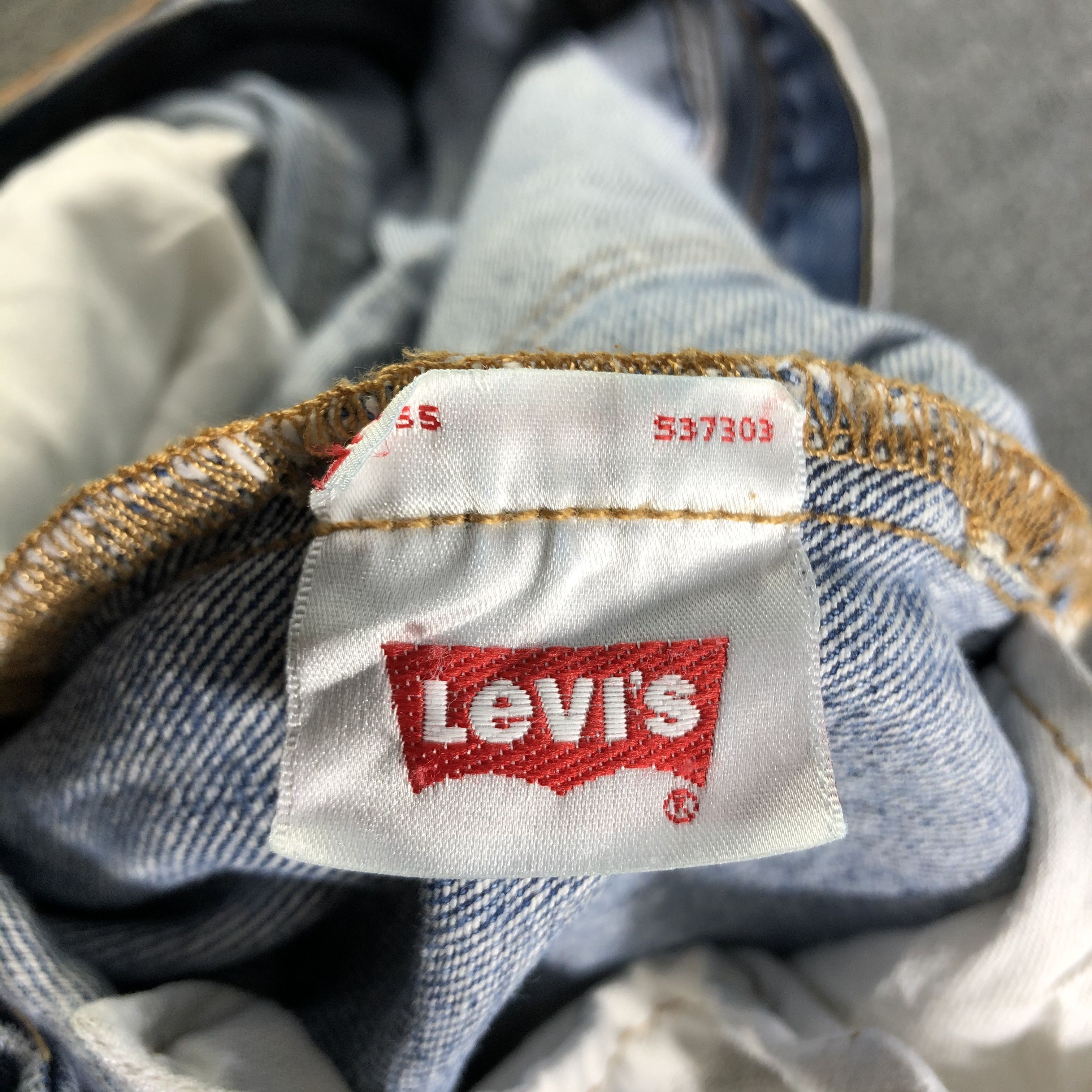 Levi's Vintage Blue Wash Levis 501 Jeans-J3065 Size US 36 / EU 52 - 11 Thumbnail