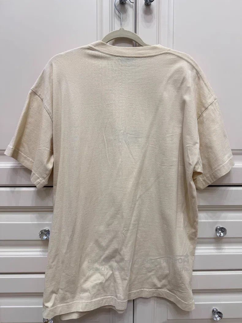 Balenciaga Balenciaga Beige Men's T-shirt Size US L / EU 52-54 / 3 - 5 Thumbnail