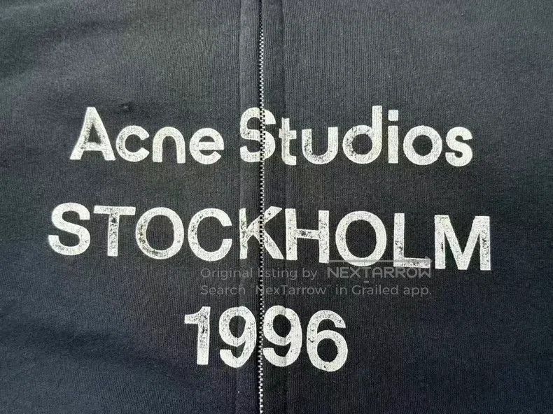 Acne Studios Acne Studios Vintage Faded Loose Fit Baseball Collar Jacke Size S / US 4 / IT 40 - 3 Thumbnail