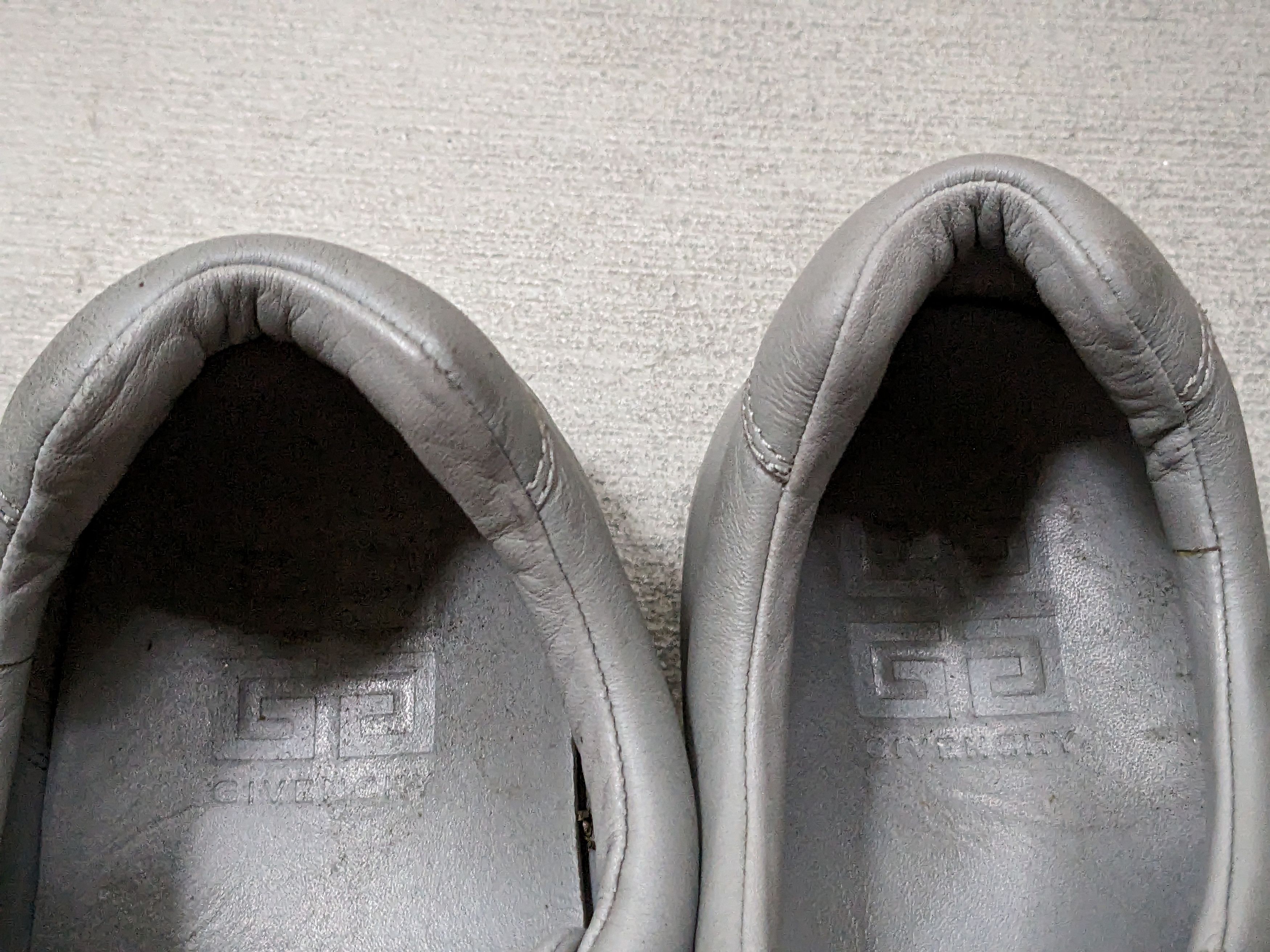 Givenchy Givenchy G4 Sneakers Gray 9 42 Leather Matthew Williams Size US 9 / EU 42 - 4 Thumbnail