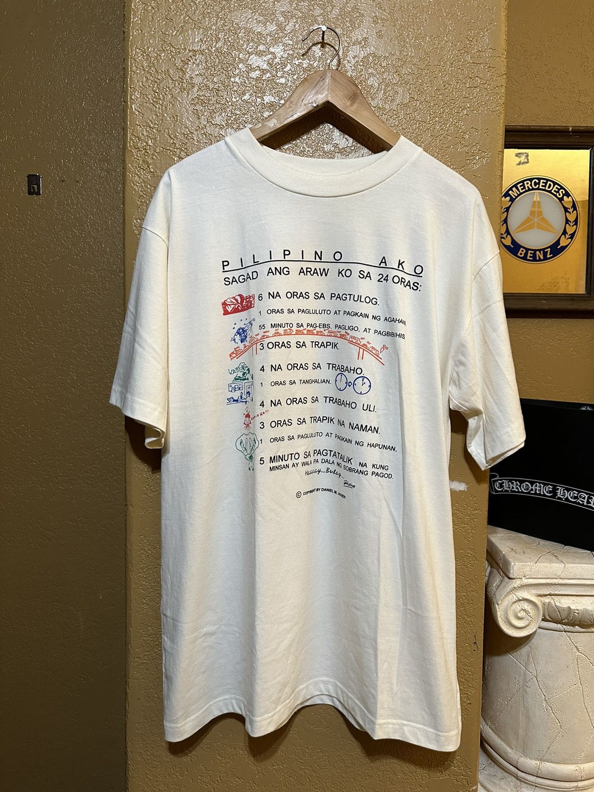 4GSELLER × Vintage Vintage Philippines Day In My Life T Shirt XL Humor Funny Size US XL / EU 56 / 4 - 2 Thumbnail