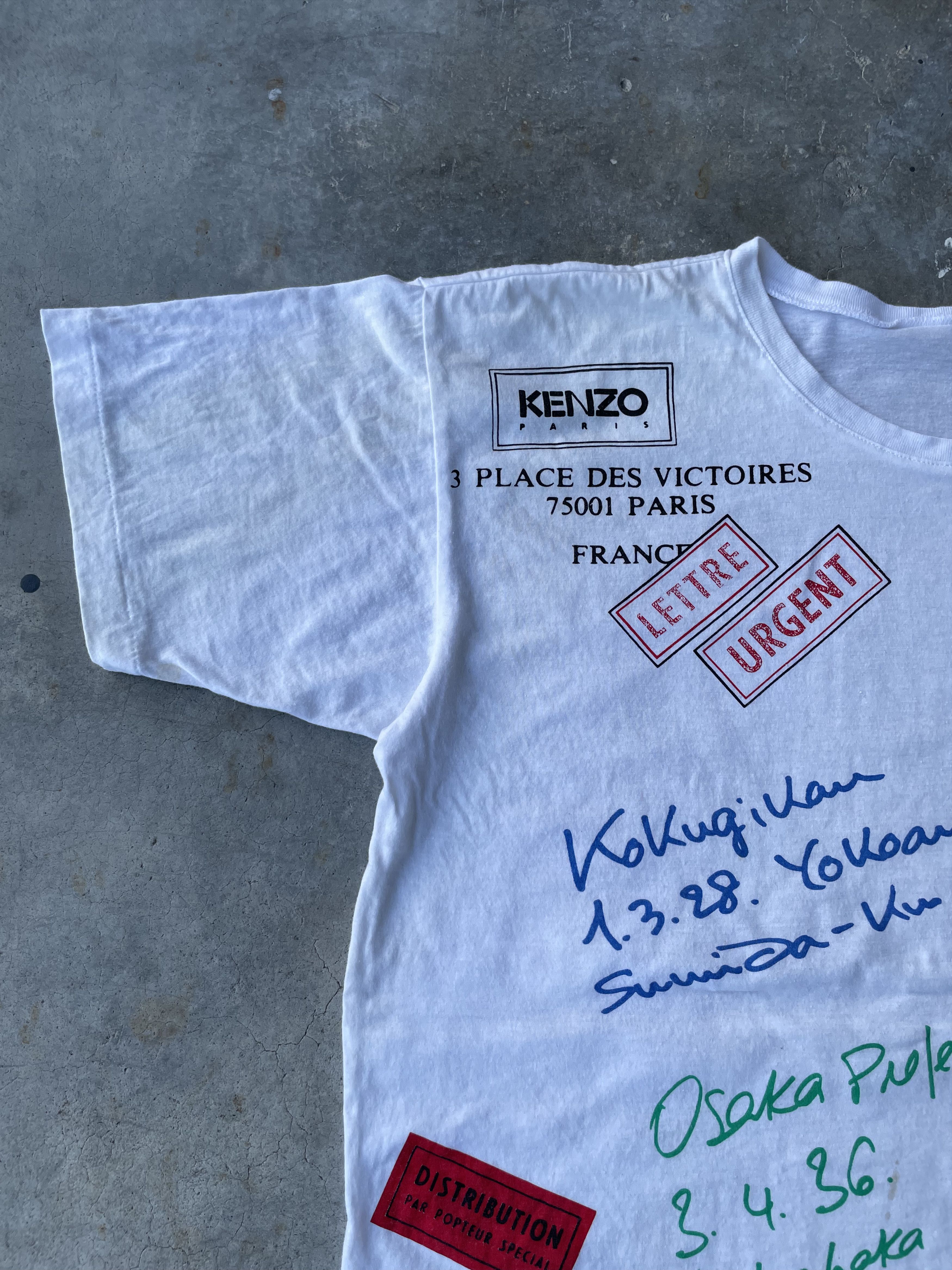 Kenzo Vintage 80s Kenzo Collection Single Stitched Tshirt Size US M / EU 48-50 / 2 - 4 Thumbnail