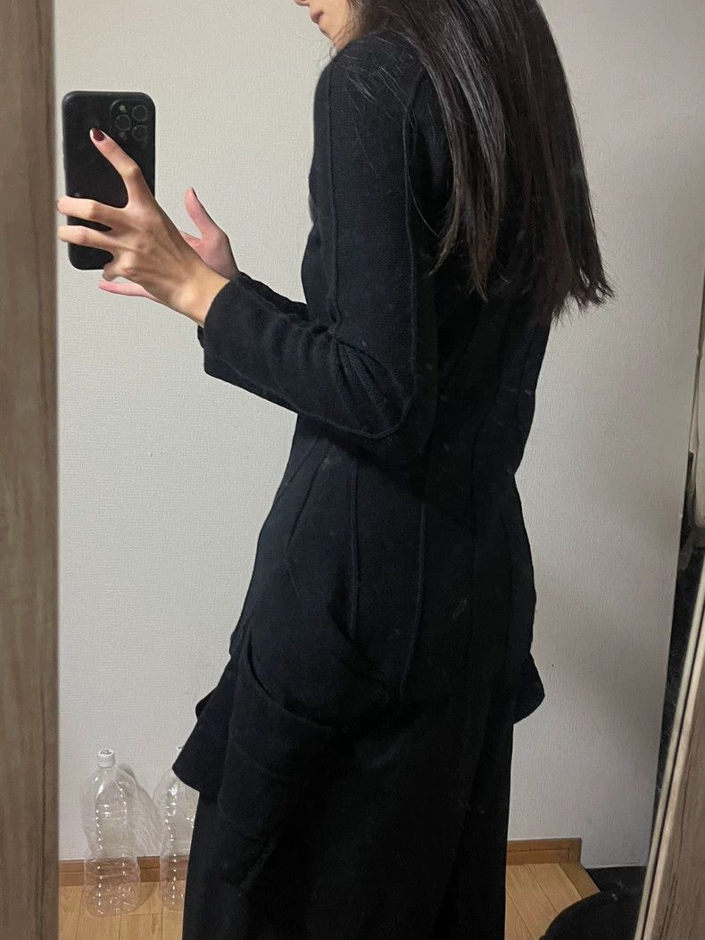 Yohji Yamamoto Yohji YamamotoHeterosexual wool knit cardigan shirt 2503-Ne Size US M / EU 48-50 / 2 - 5 Thumbnail