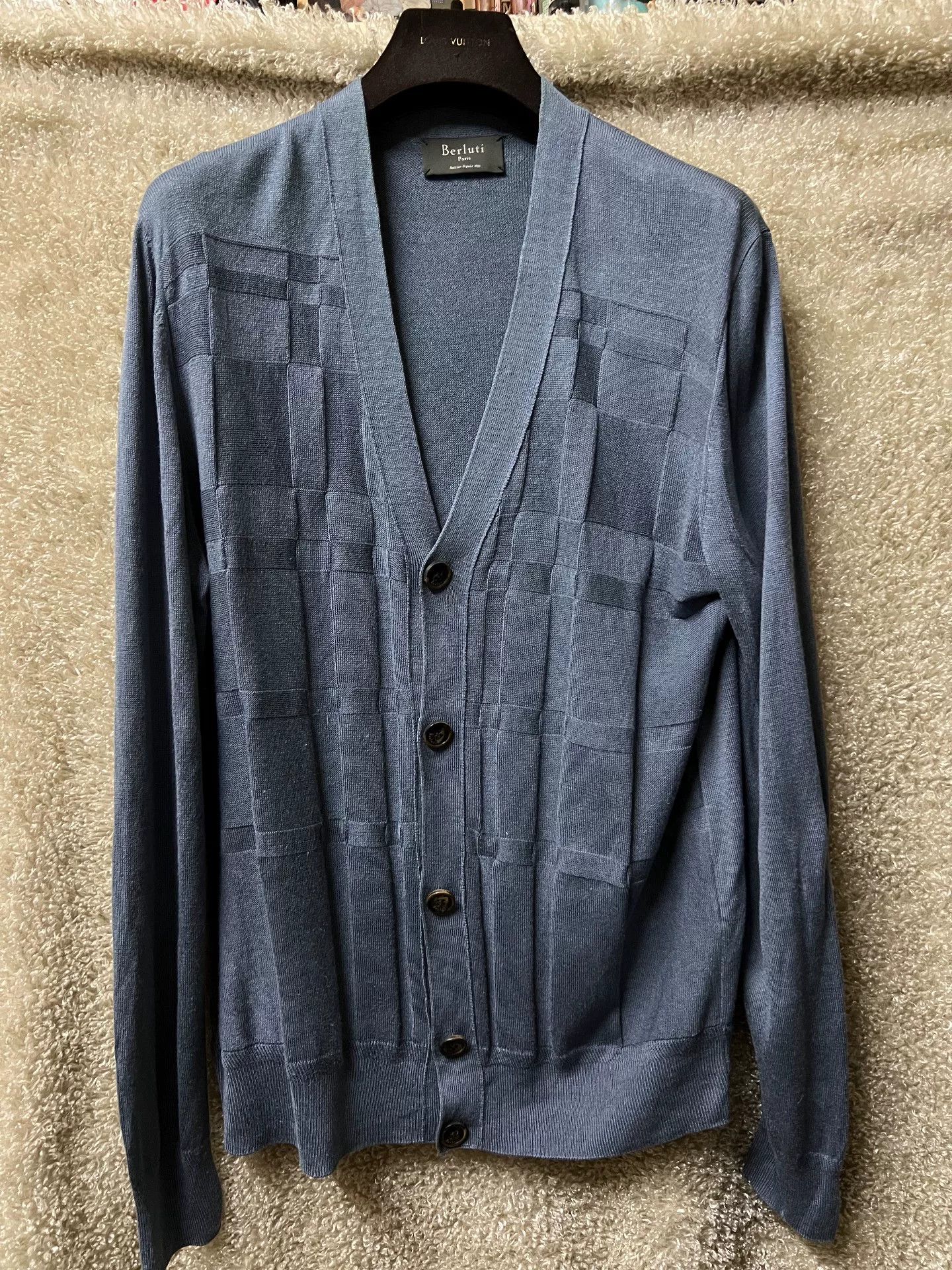 Berluti Berluti Men's Casual Cardigan Size US M / EU 48-50 / 2 - 1 Thumbnail