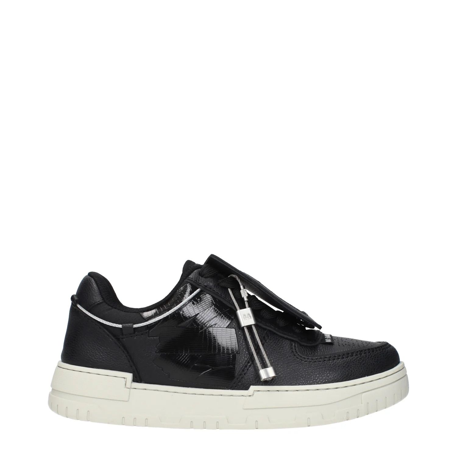 44 LABEL GROUP ob1o1e1025 Low-Top Sneakers in Black Size US 8 / EU 41 - 1 Thumbnail
