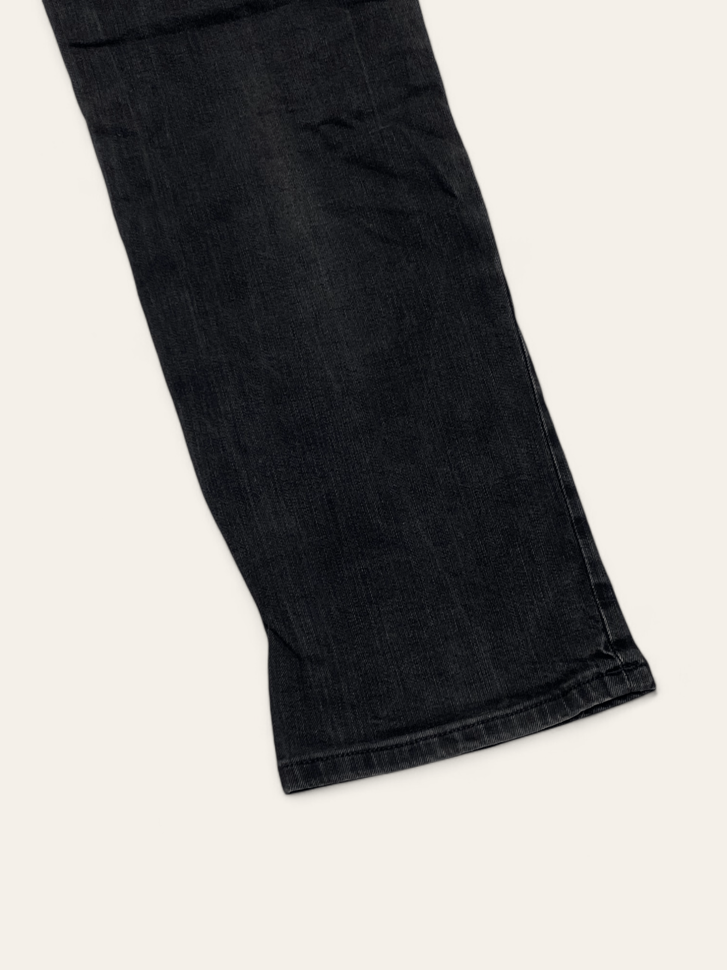 Jean 00s Vintage TOMMY HILFIGER DENIM Black Washed Faded Jeans Size US 35 - 9 Thumbnail