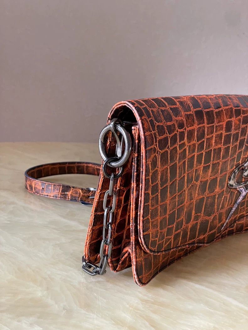 Vivienne Westwood Vivienne Westwood size os Orange lightning chain crossbody Size ONE SIZE - 2 Thumbnail