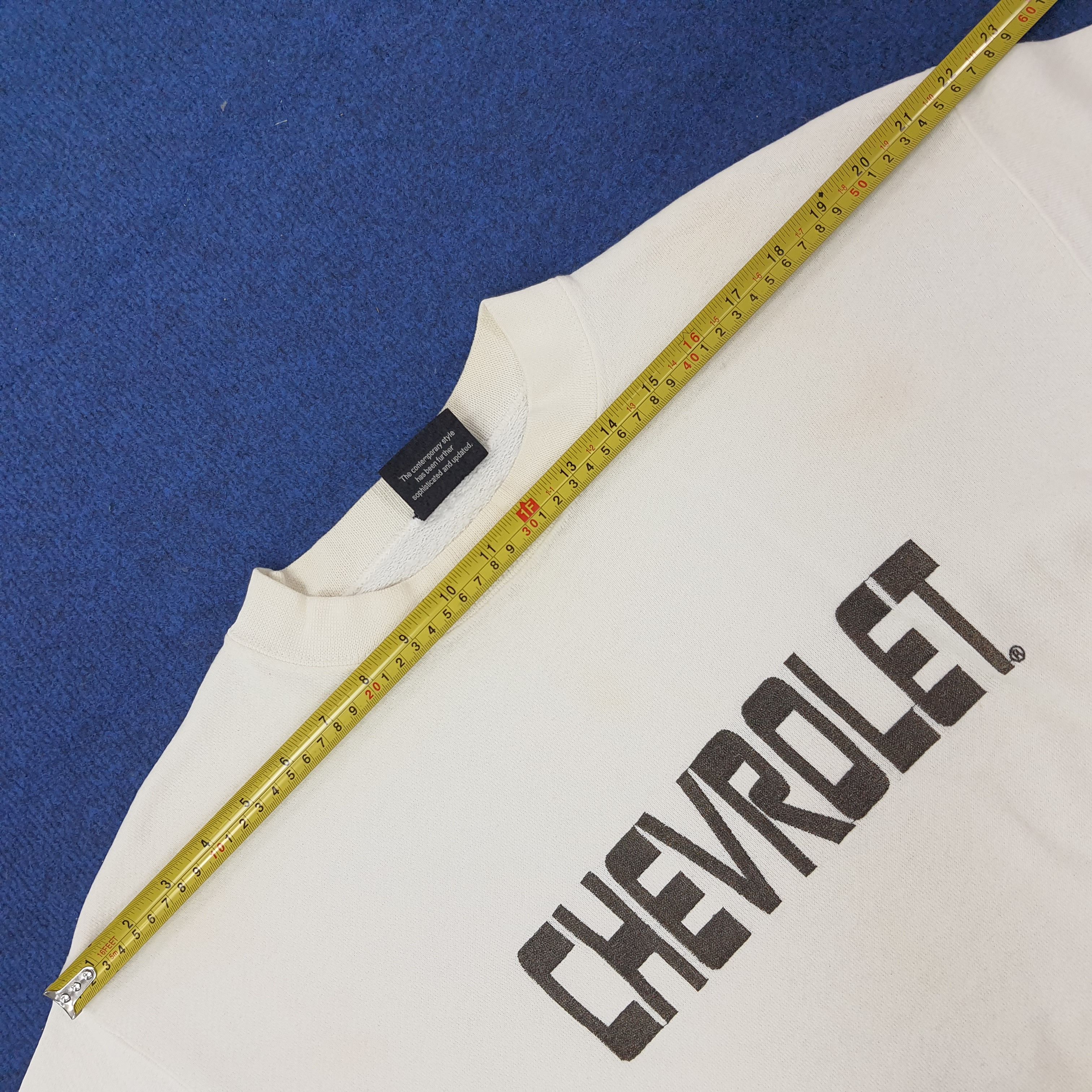 Chevrolet Vintage Chevrolet Automobile Motorsports Sweatshirt C246N21 Size US M / EU 48-50 / 2 - 9 Thumbnail