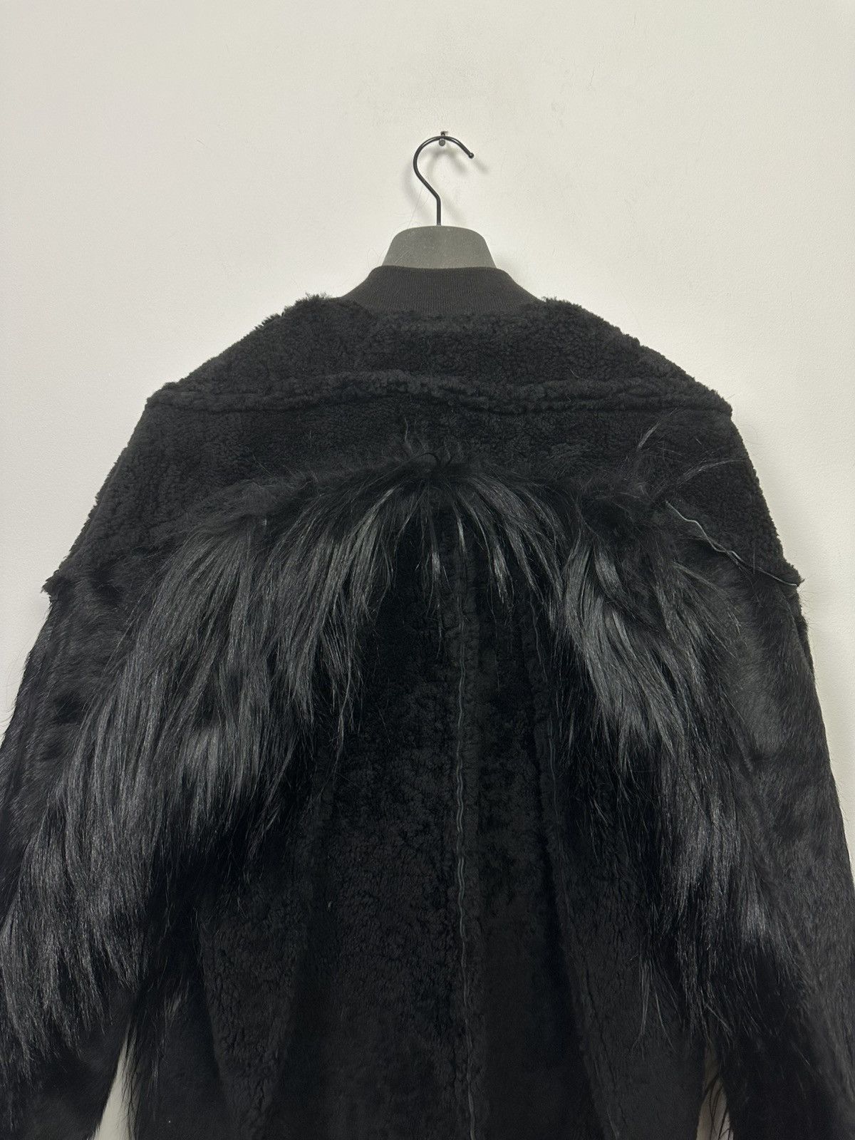 Rick Owens FW22 ‘STROBE’ Lamb Shearling Collage Bomber Size US S / EU 44-46 / 1 - 5 Thumbnail