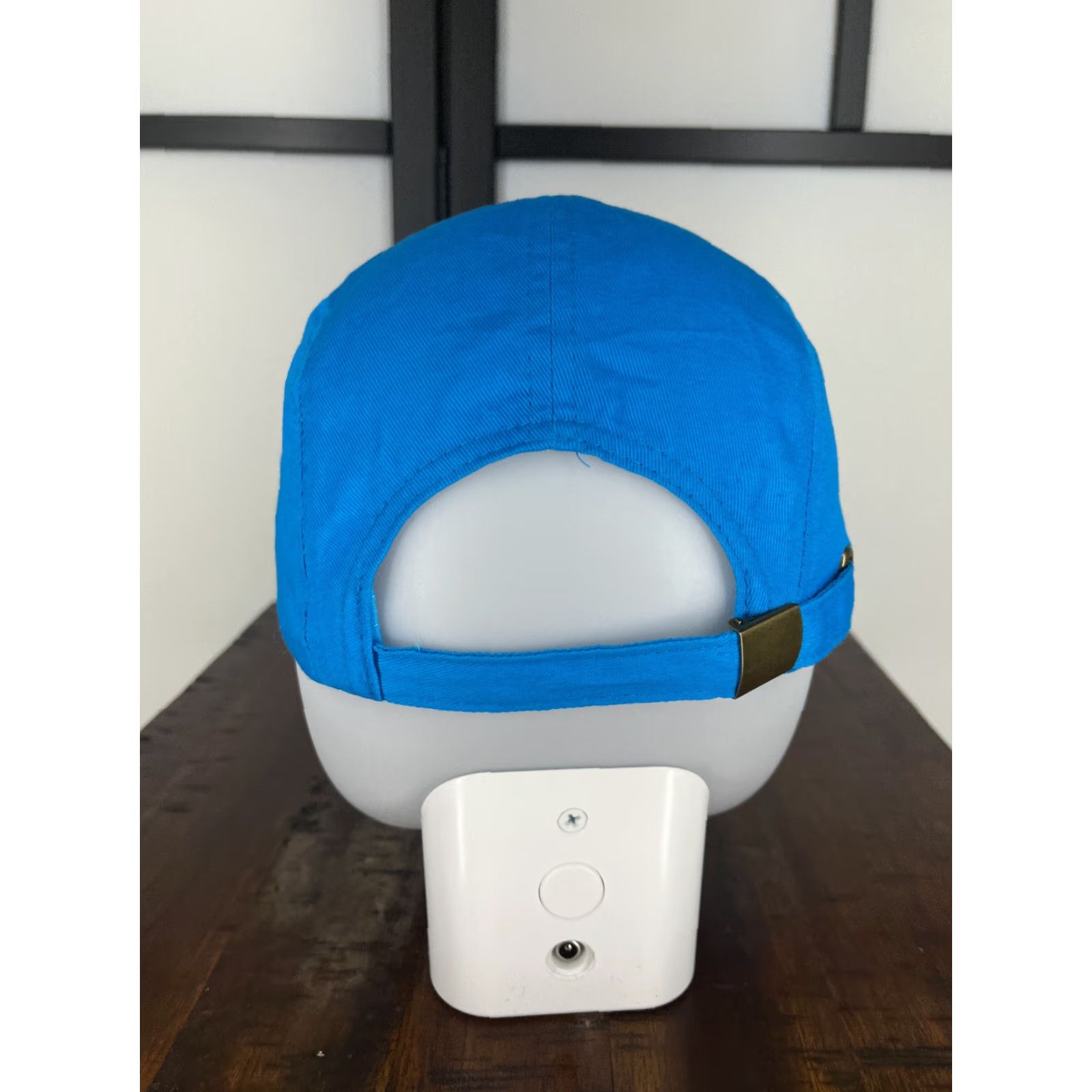 Vintage Wonder Woman Hat Cap Strap Back Adult One Size Blue Red 100% Cotton 5 Panel DC Comics Size ONE SIZE - 6 Thumbnail