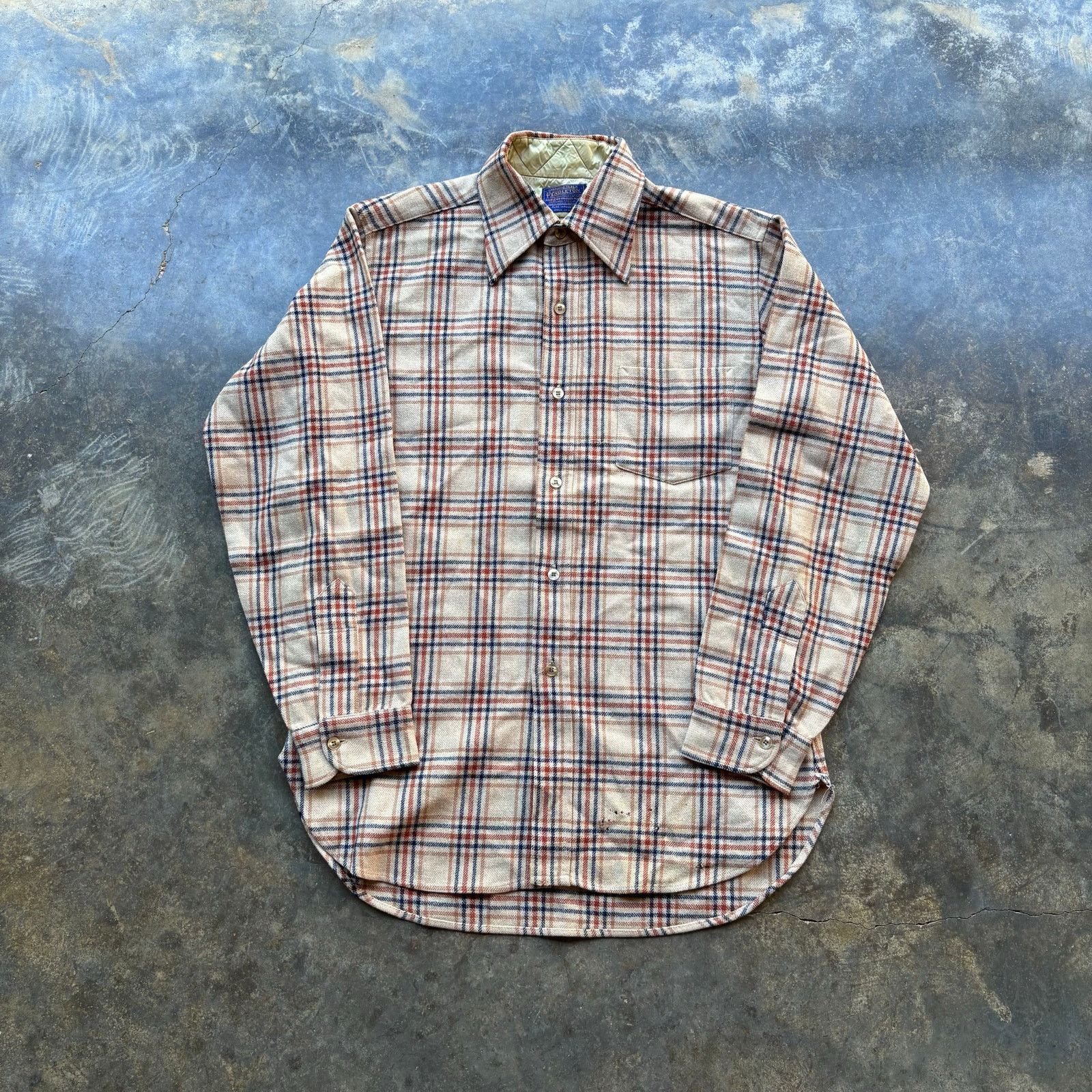 Pendleton Vintage Pendleton Pure Virgin Wool Flannel Shirt Size US M / EU 48-50 / 2 - 1 Thumbnail