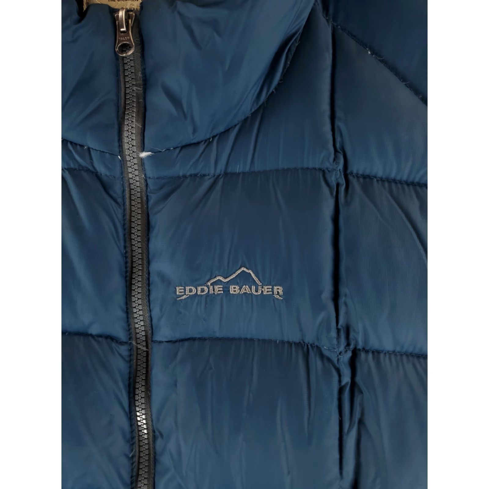 Eddie Bauer Eddie Bauer Puffer Vest Full Zip Goose Down Premium Quality Blue Mens XXL Vest Size US XXL / EU 58 / 5 - 2 Thumbnail
