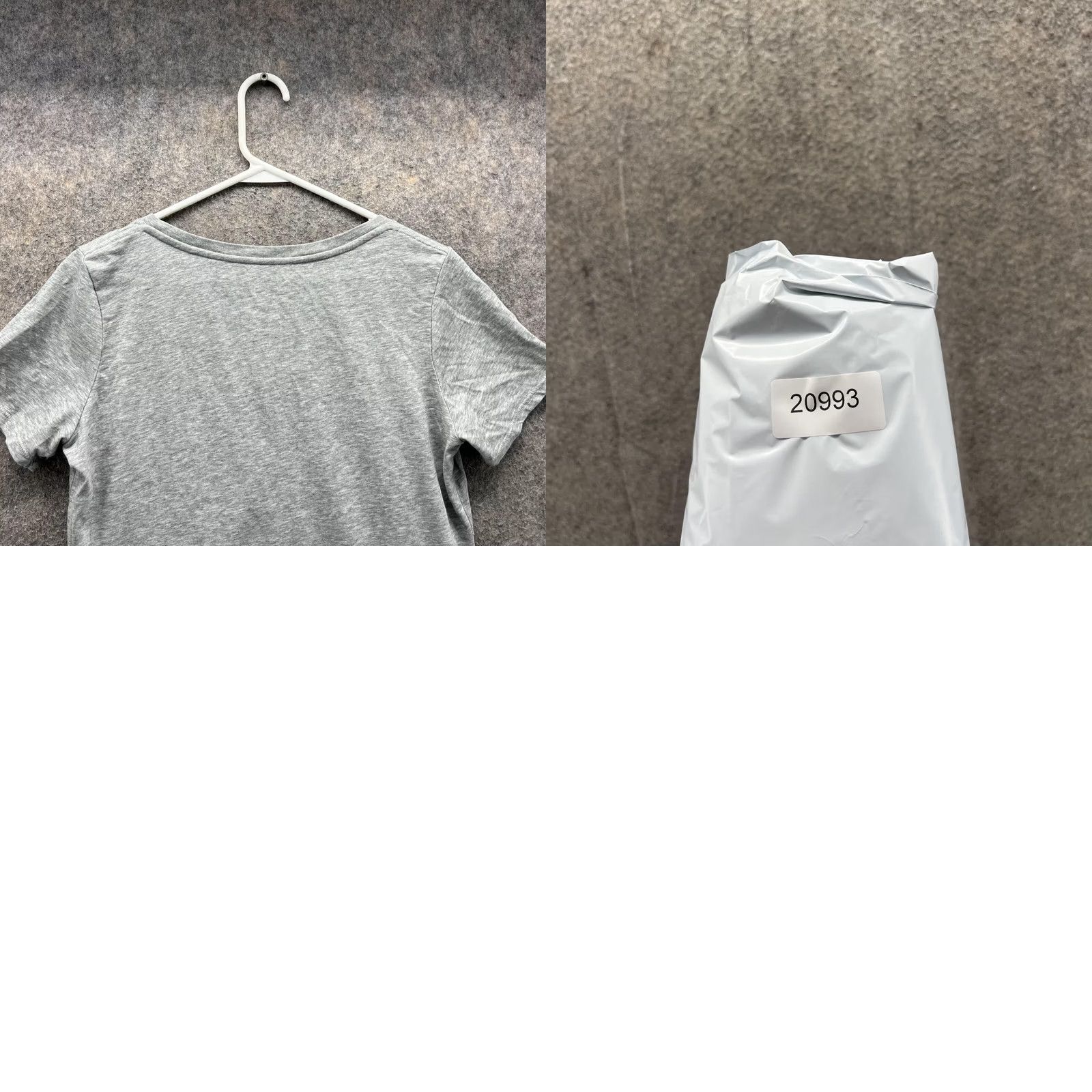 Nike Nike Shirt Women Large Gray Dri-Fit Swoosh Running T-Shirt Sportswear Casual Everyday Spring Summer Winter Size L / US 10 / IT 46 - 9 Thumbnail