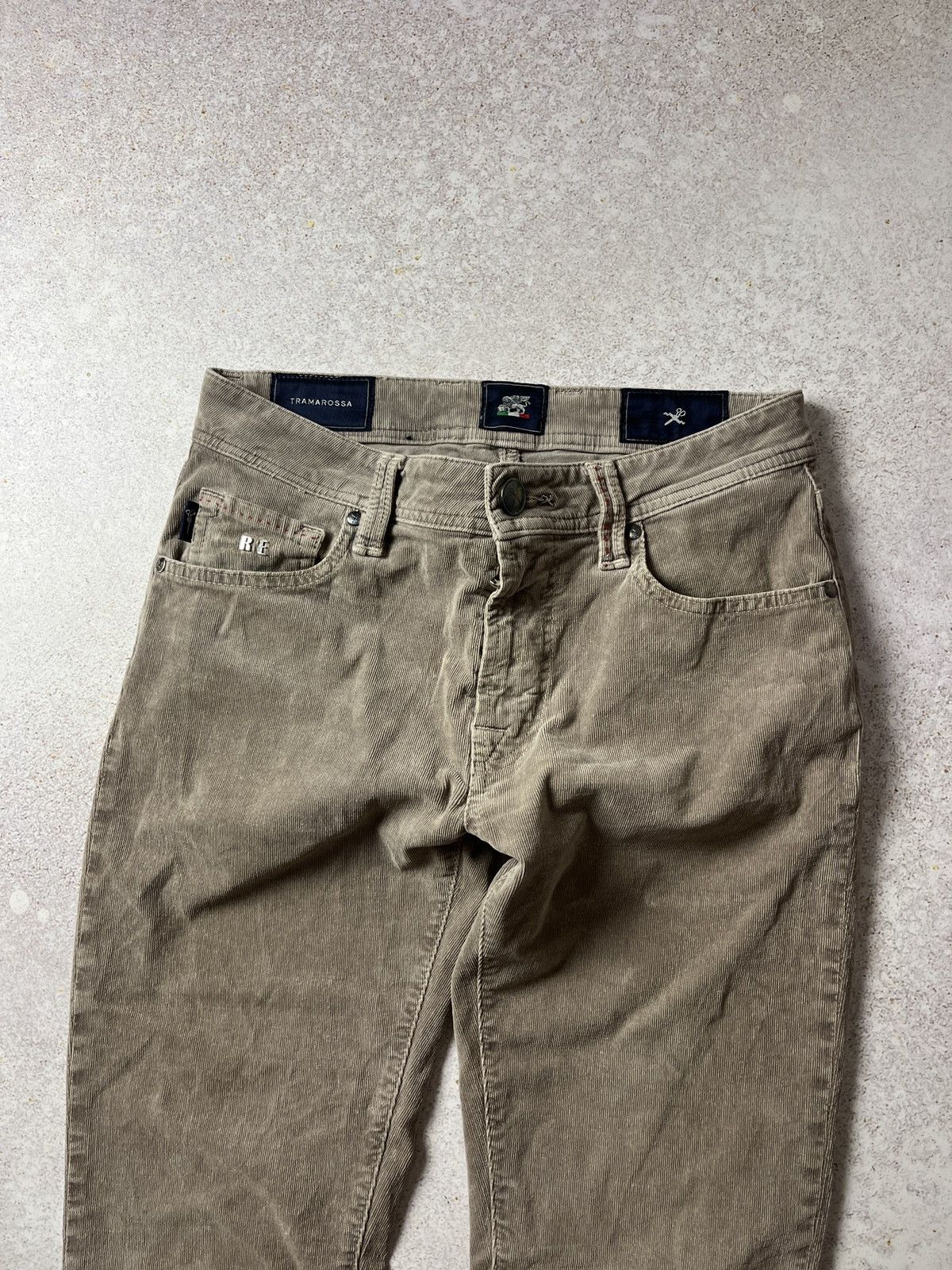 Other Tramarossa Pants Jeans Grey Leonardo Zip Stretch Size 31 Size US 31 - 3 Thumbnail