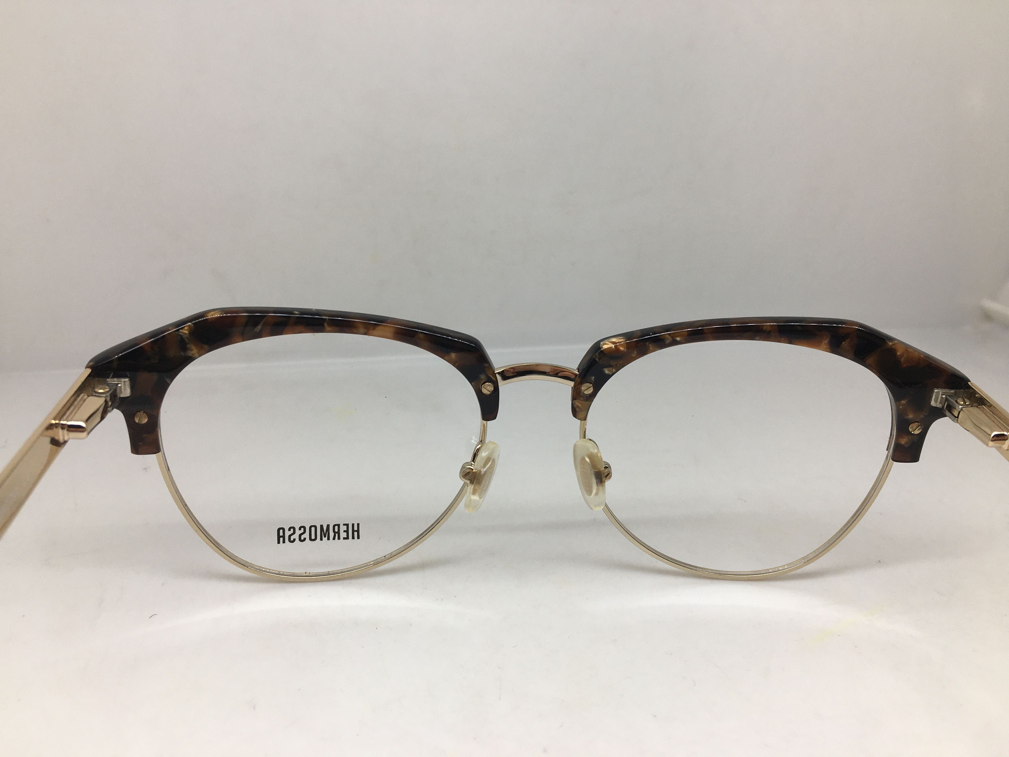 Other Hermossa Malcolm X Tortoise Gold Eyeglasses Frame Size ONE SIZE - 5 Thumbnail