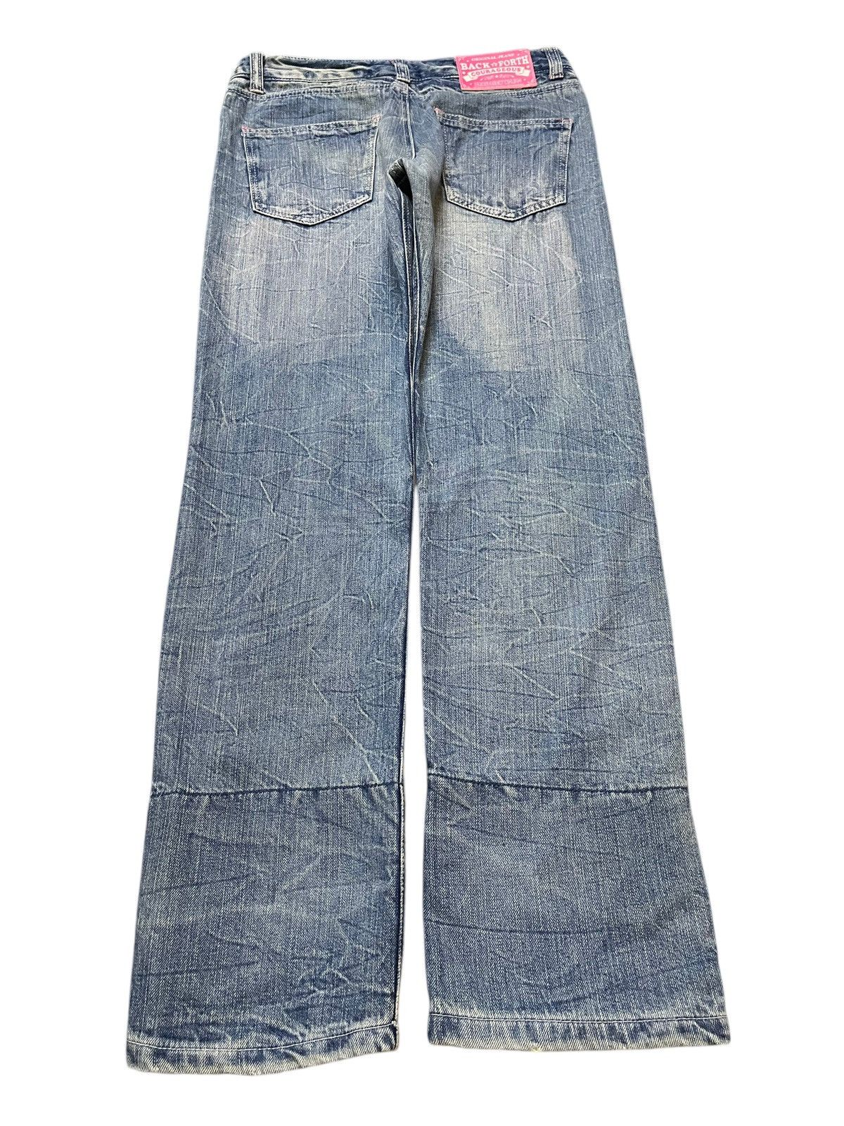 Kapital Vintage Japanese Brand Faded Wash Distressed Style Jeans Size US 30 / EU 46 - 2 Thumbnail