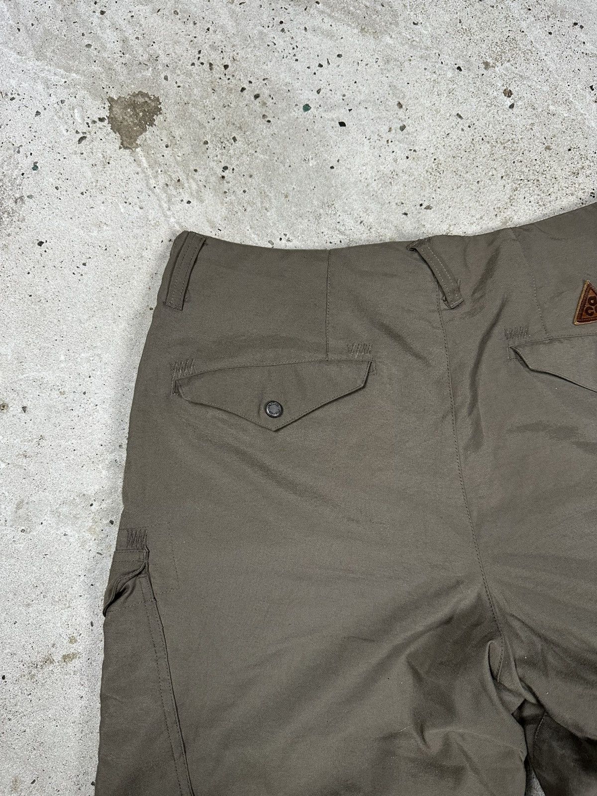 Nike ACG Vintage Y2K Nike ACG Baggy Brown Cargo Pants Insulated Size US 30 / EU 46 - 18 Thumbnail
