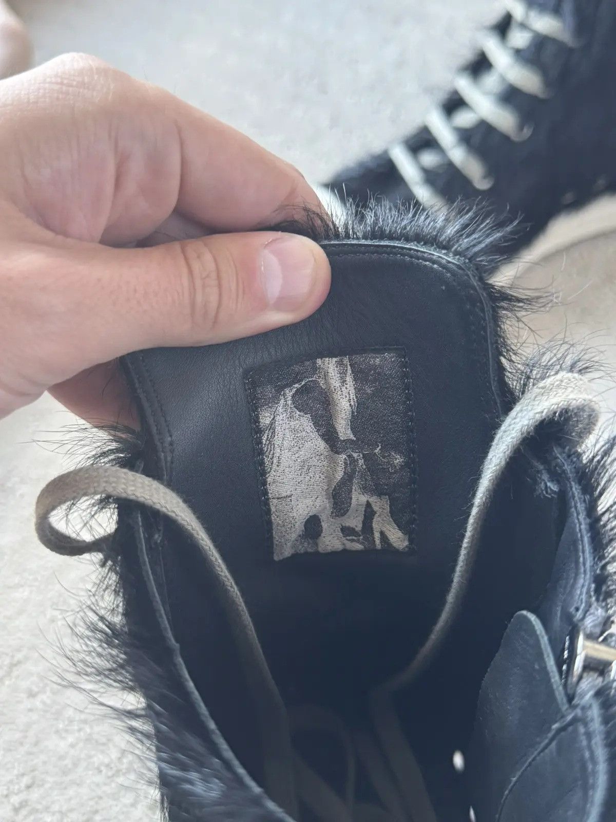Rick Owens High Top Ramones Size US 11 / EU 44 - 6 Thumbnail