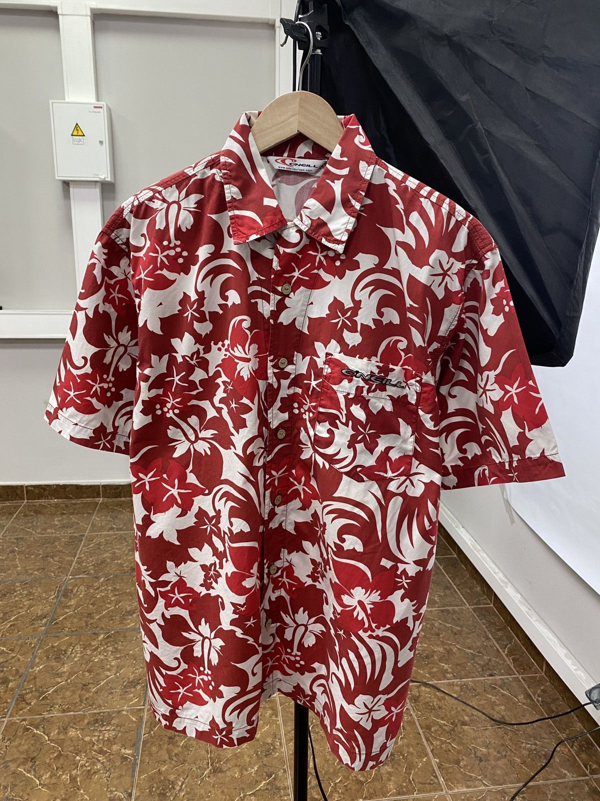 O'Neill 🇺🇸 Vintage 90s O’Neill Hawaiian shirt rare surf style Y2K Size US M / EU 48-50 / 2 - 1 Thumbnail