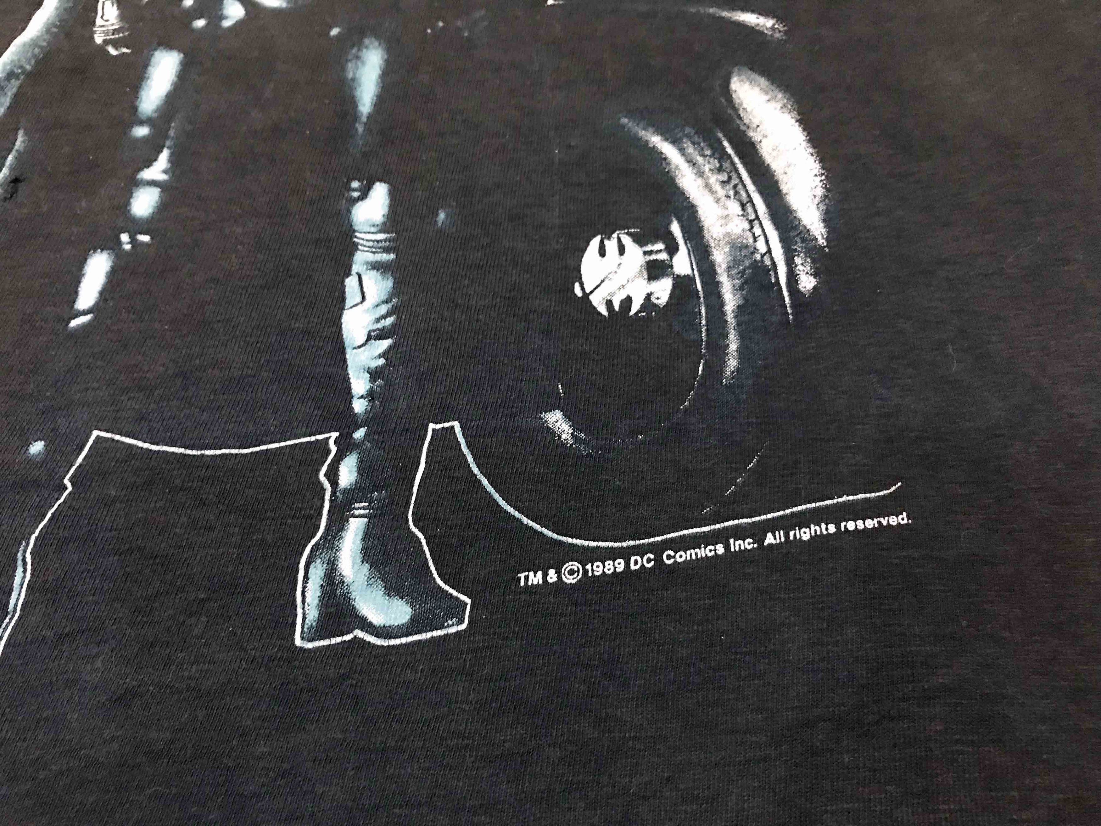 Vintage Vintage 1989 Batman DC Comics Movie Double Side T-Shirt Size US L / EU 52-54 / 3 - 3 Thumbnail