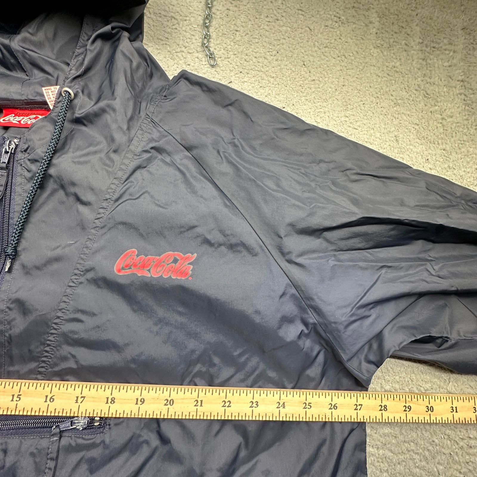 Coca Cola Vintage 1998 Coca-Cola Coke Windbreaker 1/4 Zip Jacket L/XL Size US XL / EU 56 / 4 - 8 Thumbnail