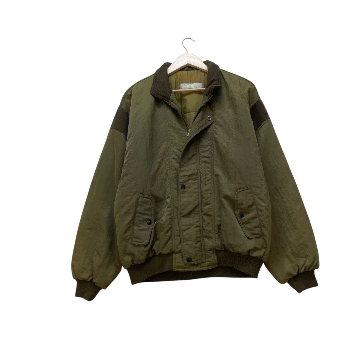 Japanese Brand 🔥Vintage MHU Bomber Sunfaded Jacket Size US M / EU 48-50 / 2 - 1 Thumbnail