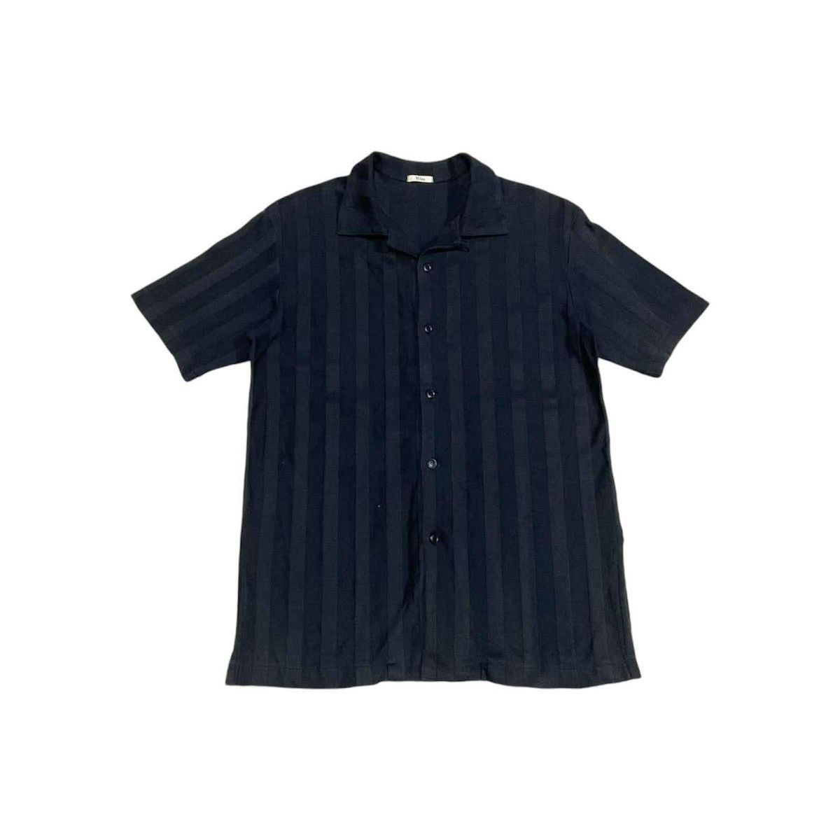 Japanese Brand × Y's × Yohji Yamamoto 🔥Rare Vintage Y’s Bis By Yohji Yamamoto Striped Shirt Size US L / EU 52-54 / 3 - 1 Thumbnail