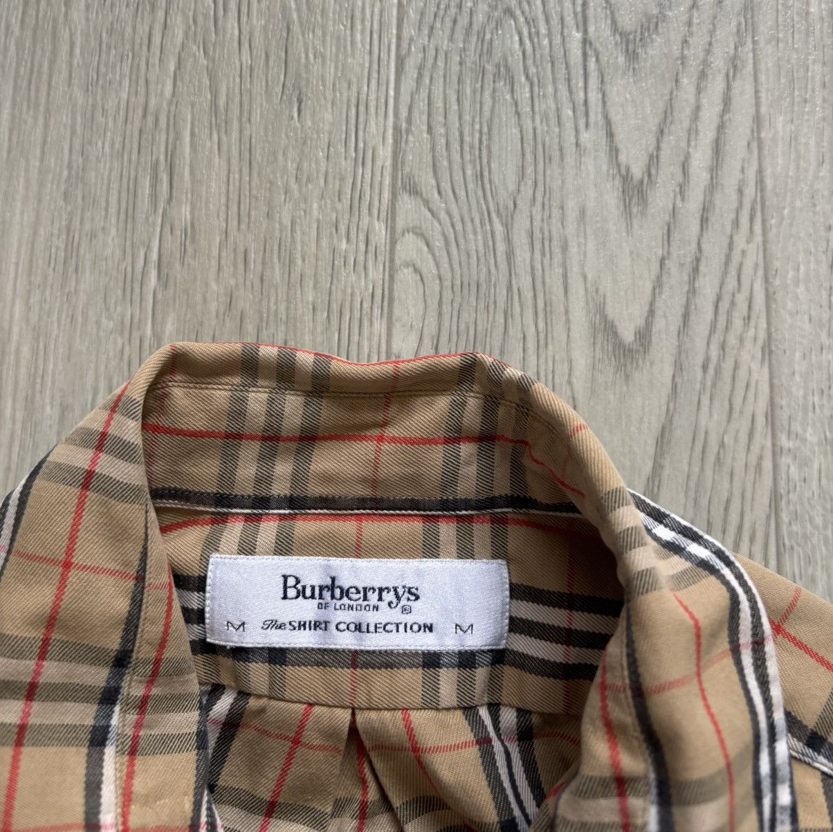 Burberry × Vintage Vintage Burberrys London Nova Check Shirt Size US M / EU 48-50 / 2 - 3 Thumbnail
