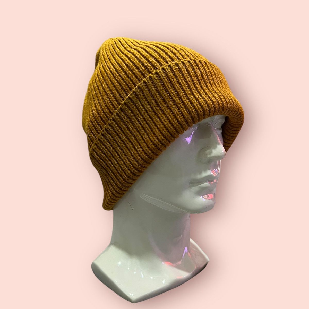 Beams Plus × Japanese Brand × Vintage VINTAGE BEAMS KNITTED CUFFS BEANIE Size ONE SIZE - 16 Thumbnail