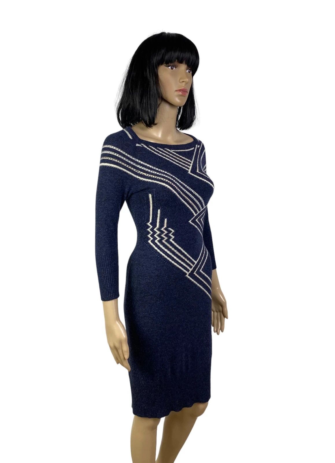 Diane von Furstenberg Diane Von Furstenberg Lana Wool Dress Bodycon Midi size S Size S / US 4 / IT 40 - 3 Thumbnail